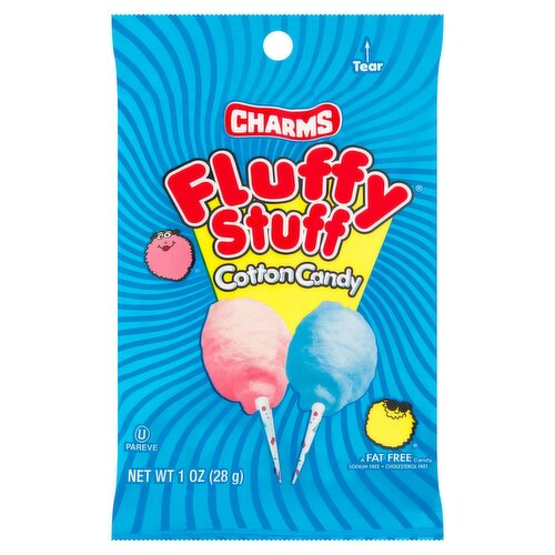 Charms Fluffy Stuff Cotton Candy, 1 oz