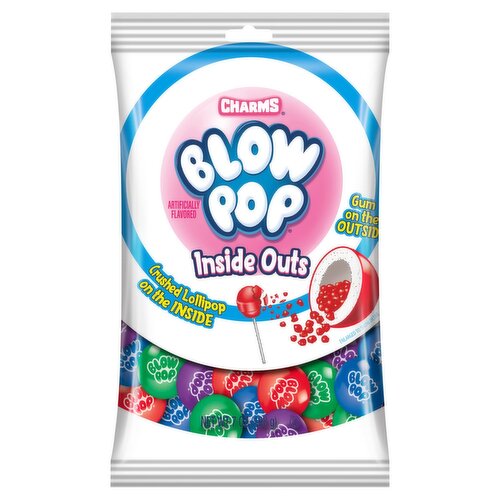 Charms Blow Pop Inside Outs Candy, 7 oz