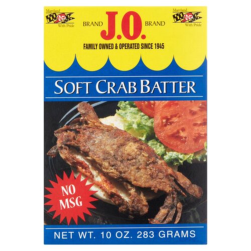 J.O. Soft Crab Batter, 10 oz