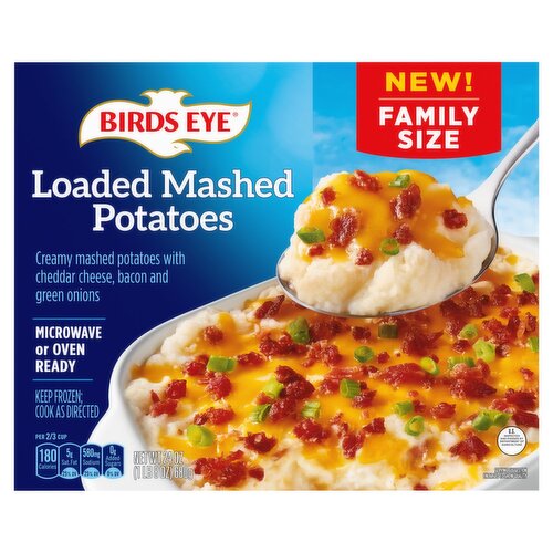 Birds Eye Loaded Mashed Potatoes Family Size, 24 oz