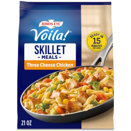 Birds Eye Voila! Three Cheese Chicken Skillet Meals, 21 oz