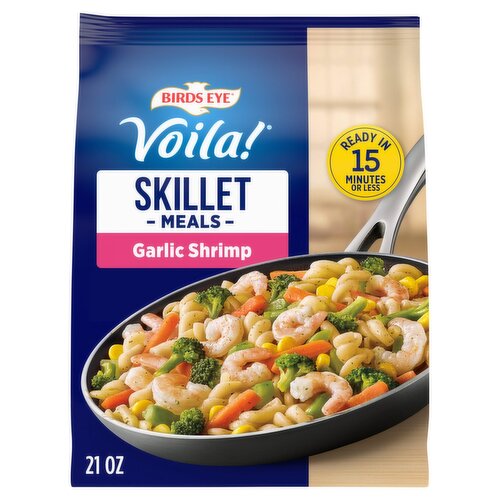 Birds Eye Voila! Garlic Shrimp Skillet Meals, 21 oz