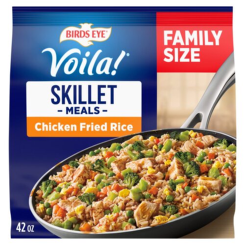 Birds Eye Voila! Skillet Meals Chicken Fried Rice Family Size, 42 oz