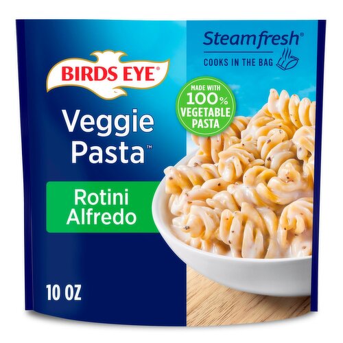 Birds Eye Steamfresh Rotini Alfredo Protein Veggie Pasta, 10 oz