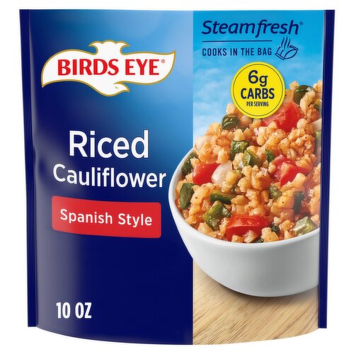 Birds Eye Steamfresh Spanish Style Riced Cauliflower, 10 oz