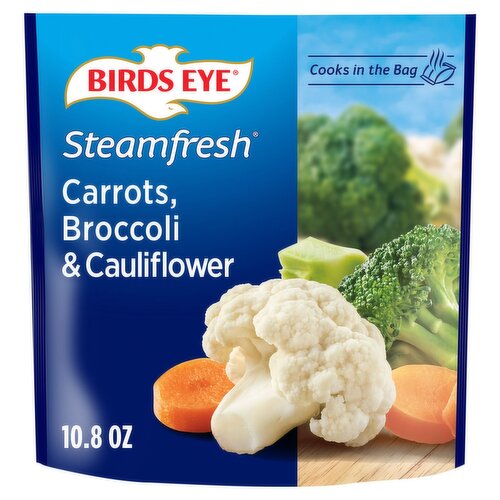 Birds Eye Steamfresh Carrots, Broccoli & Cauliflower, 10.8 oz