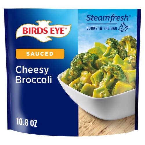 Birds Eye Steamfresh Sauced Cheesy Broccoli, 10.8 oz