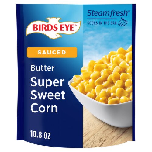 Birds Eye Steamfresh Butter Sauced Super Sweet Corn, 10.8 oz
