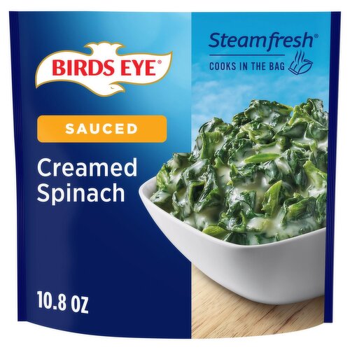 Birds Eye Steamfresh Sauced Creamed Spinach, 10.8 oz