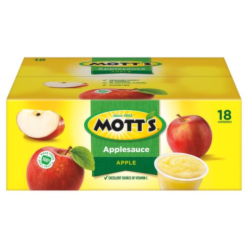 Mott's Apple Applesauce, 4.0 oz, 18 count