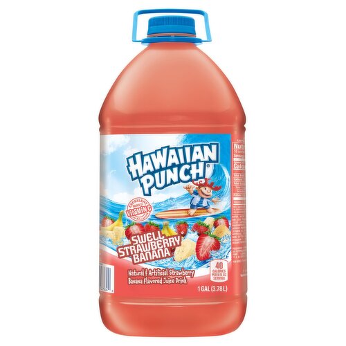 Hawaiian Punch Swell Strawberry Banana Flavored Juice Drink, 1 gal