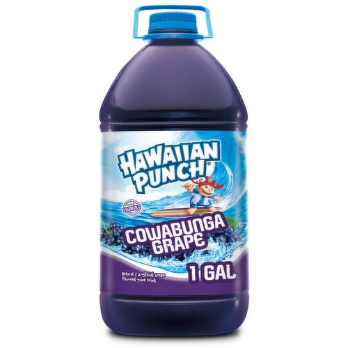 Hawaiian Punch Cowabunga Grape Juice Drink, 1 gal