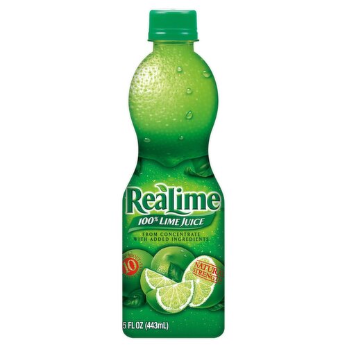 ReaLime 100% Lime Juice, 15 fl oz