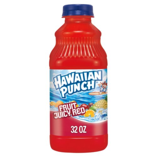 Hawaiian Punch Fruit Juicy Red Fruit Flavored Juice Drink, 32 fl oz