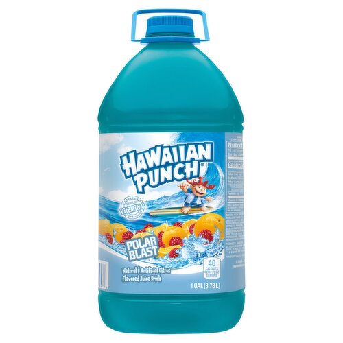 Hawaiian Punch Polar Blast Citrus Flavored Juice Drink, 1 gal