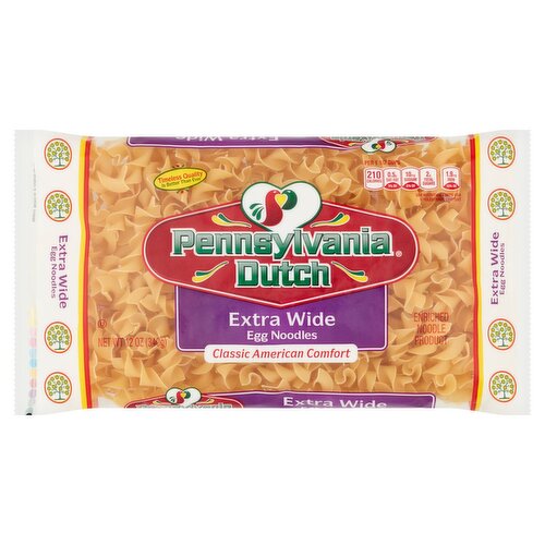 Pennsylvania Dutch Extra Wide Egg Noodles, 12 oz