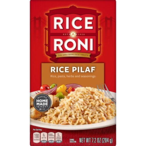 Rice A Roni Rice Pasta Rice Pilaf 7.2 Oz
