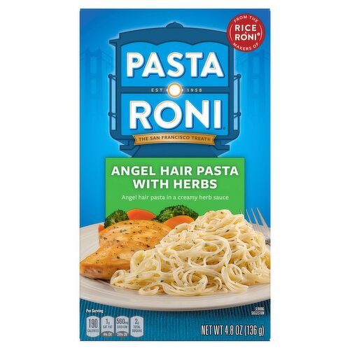 Pasta Roni Angel Hair Pasta with Herbs, 4.8 oz