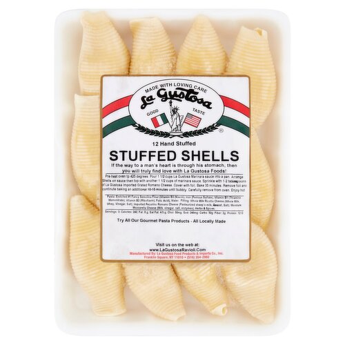 La Gustosa Hand Stuffed Shells, 12 count