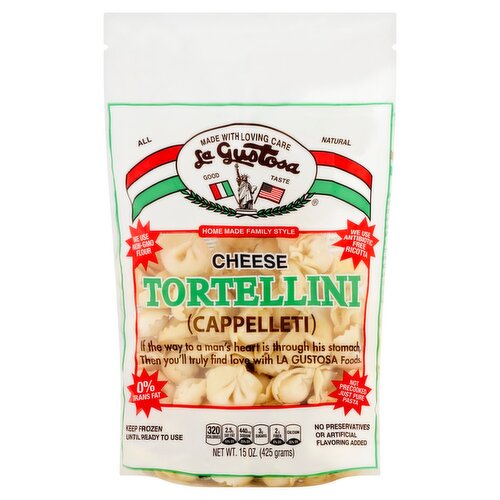 La Gustosa Cheese Cappelleti Tortellini Pasta, 15 oz