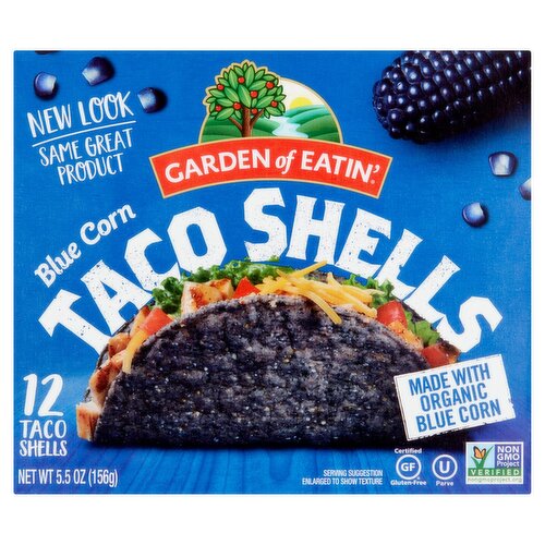 Garden of Eatin' Blue Corn Taco Shells, 12 count, 5.5 oz