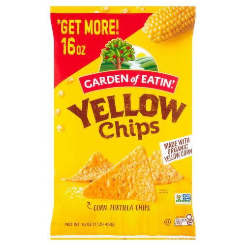 Garden of Eatin' Yellow Corn Tortilla Chips, 16 oz