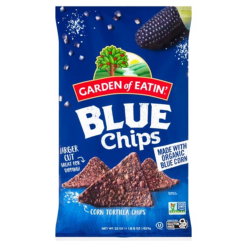 Garden of Eatin' Blue Corn Tortilla Chips, 22 oz