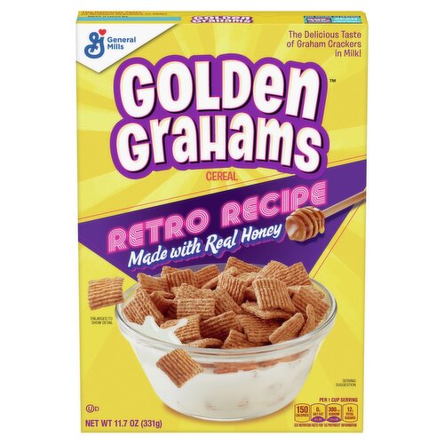 General Mills Golden Grahams Retro Recipe Cereal, 11.7 oz