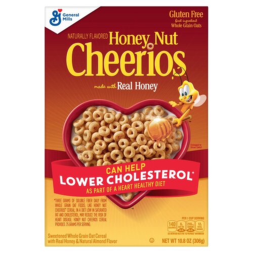 General Mills Cheerios Honey Nut Cereal, 10.8 oz