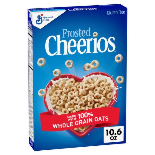 General Mills Cheerios Frosted Whole Grain Oat Cereal, 10.6 oz