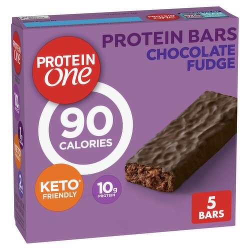 Protein One Chocolate Fudge Protein Bars, 0.96 oz, 5 count