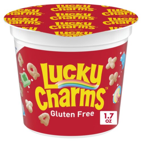 General Mills Lucky Charms Frosted Toasted Oat Cereal with Marshmallows, 1.7 oz
