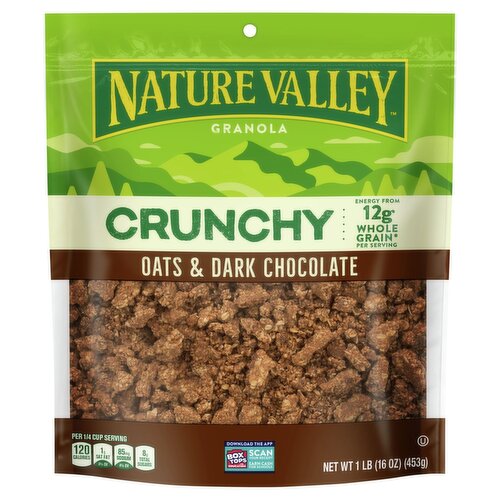 Nature Valley Big & Crunchy Oats & Dark Chocolate Granola, 1 lb