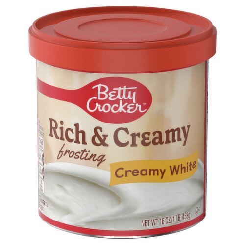 Betty Crocker Rich & Creamy White Frosting, 16 oz