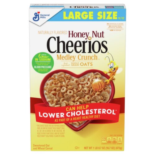 General Mills Cheerios Medley Crunch Honey Nut Cereal, 1 lb 0.7 oz