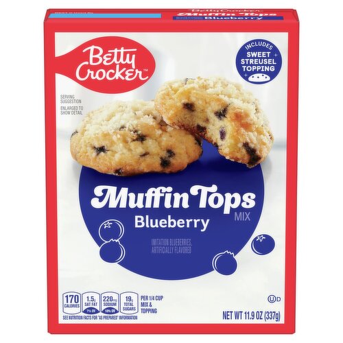 Betty Crocker Blueberry Muffin Tops Mix, 11.9 oz