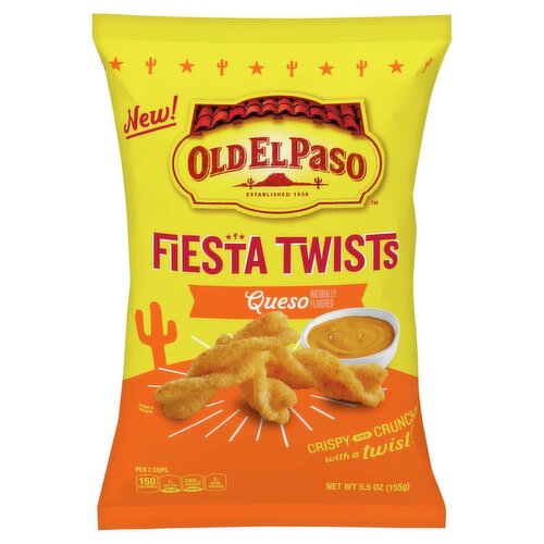 Old El Paso Queso Fiesta Twists, 5.5 oz