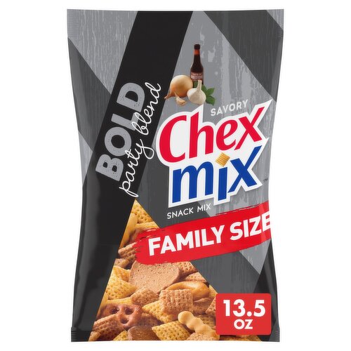 Chex Mix Bold Party Blend Savory Snack Mix Family Size, 13.5 oz