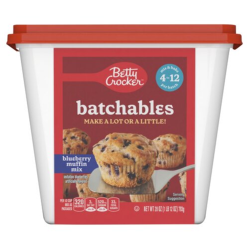 Betty Crocker Batchables Blueberry Muffin Mix, 28 oz