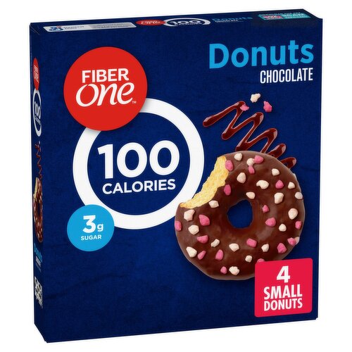 Fiber One Chocolate Donuts, 0.82 oz, 4 count