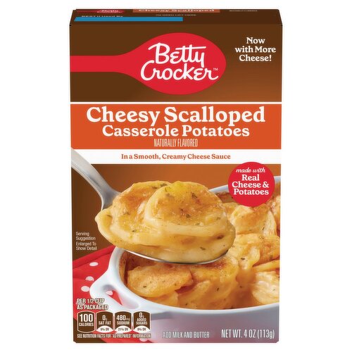 Betty Crocker Cheesy Scalloped Casserole Potatoes, 4 oz