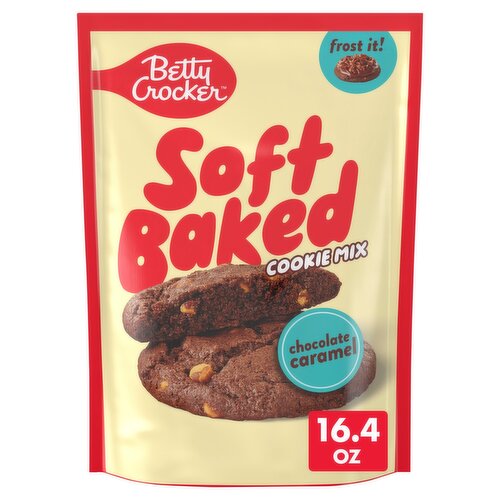 Betty Crocker Chocolate Caramel Soft Baked Cookie Mix, 16.4 oz