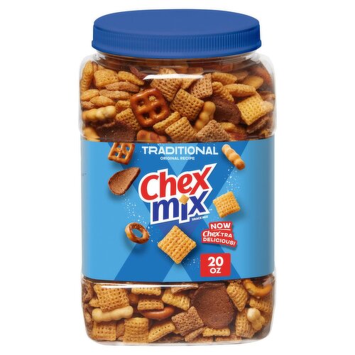 Chex Mix Traditional Original Recipe Snack Mix, 20 oz
