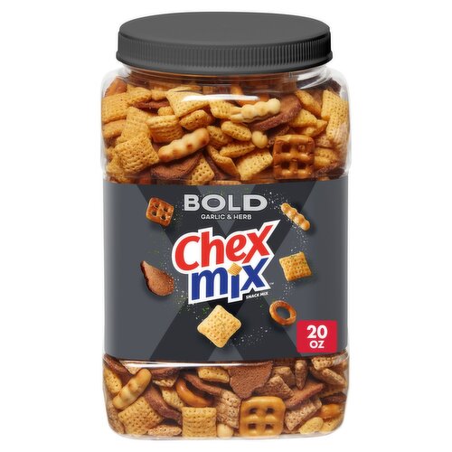 Chex Mix Bold Garlic & Herb Snack Mix, 1 lb 4 oz