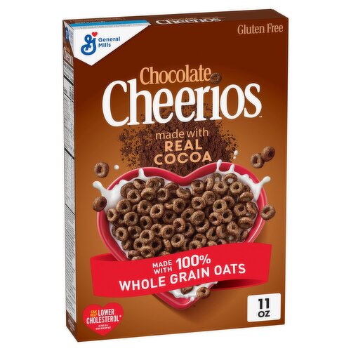 General Mills Cheerios Chocolate Flavored Whole Grain Oat Cereal, 11 oz