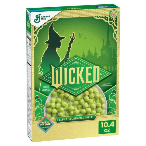 General Mills Wicked Elphaba Caramel Apple Crispy Corn Puffs, 10.4 oz