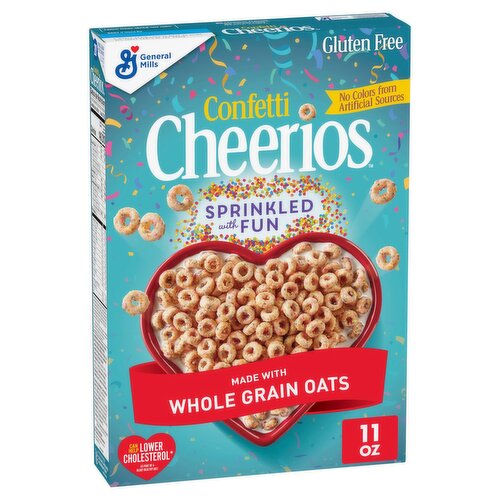General Mills Cheerios Sprinkled with Fun Whole Grain Oats, 11 oz