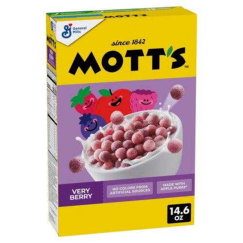 General Mills Mott's Very Berry Sweetened Crispy Corn Puffs, 14.6 oz