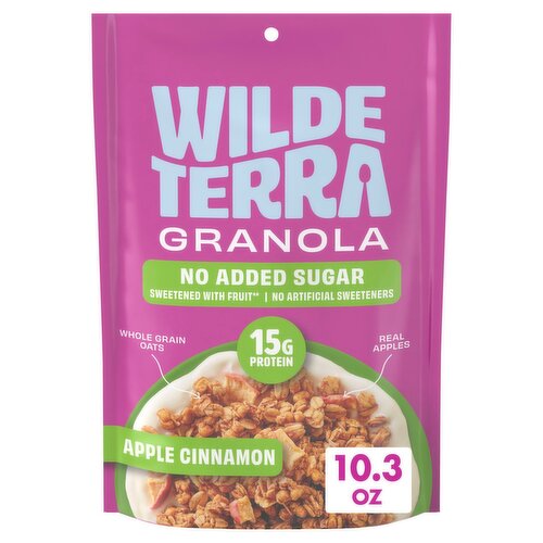 Wilde Terra Apple Cinnamon Granola, 10.3 oz