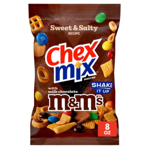 Chex Mix Snack Mix with M&M's Milk Chocolate Candies, 8 oz